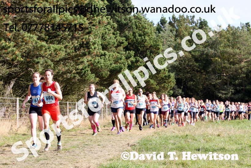 Senior womens Start Fitness NEHL, Druridge Bay, Northumberland. Photo: David T. Hewitson/Sports for All Pics